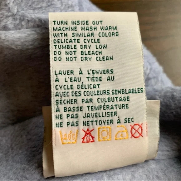 Vintage Fleece Top Shirt Shacket Medium Oversized Nautical Lighthouse Coastal - Picture 4 of 16